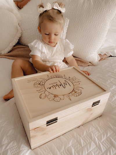 The Importance of Preserving Memories: A Look at Keepsake Boxes for Babies